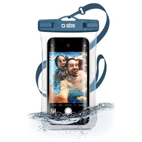 Sbs Custodia Impermeabile Water Selfie Case Blu