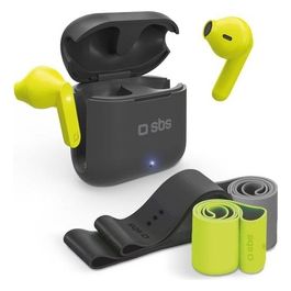 Kit Music Bounce Kit con Fasce Elastiche e auricolari wireless TWS