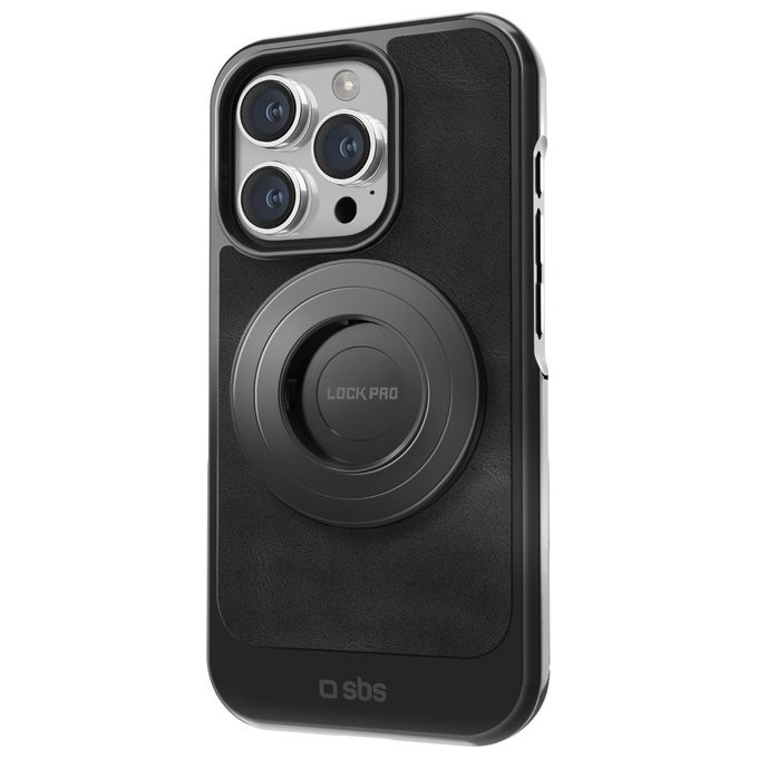 Sbs Lock Pro Case Cover con Sistema di Bloccaggio per iPhone 15 Pro Max