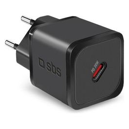 Sbs Mini Wall Charger 30W Caricabatterie 1xUSB-C GaN Power Delivery