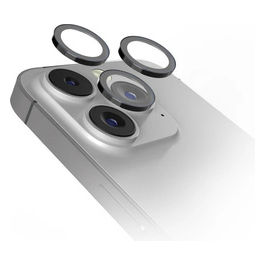 Sbs, Protezione Obiettivo Fotocamera per iPhone 16 Pro/16 Pro Max, Vetro Temperato, Trasparente