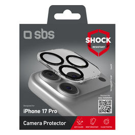 Sbs, Protezione Schermo e Retro, Per iPhone 17 Pro/17 Pro Max, Vetro Temperato, Antigraffio