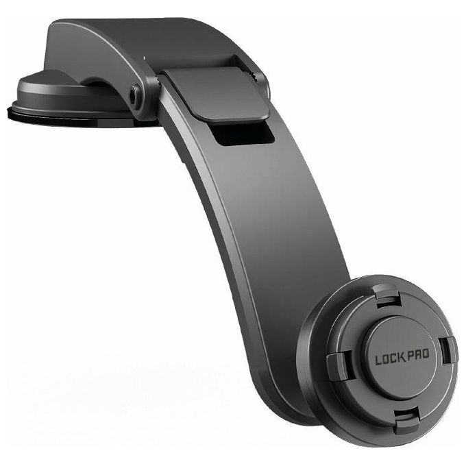 Sbs Supporto Auto Lock Pro Portacellulare Universale per Parabrezza o Cruscotto