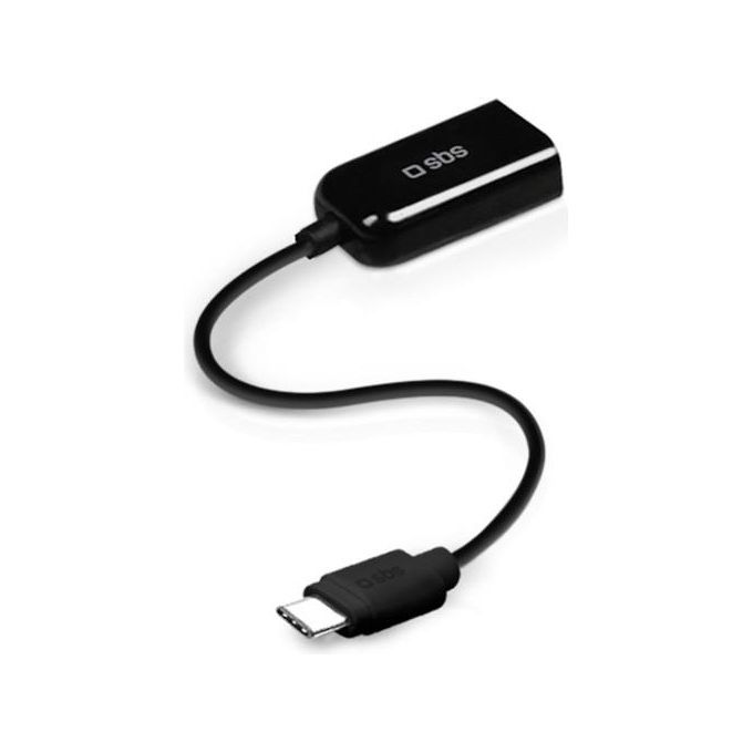 Sbs TECABLEOTGTCK Cavo Usb Female a Type C Male 15cm