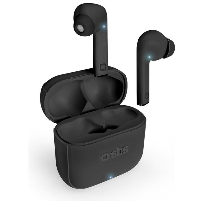 Sbs TWS Beat Free Auricolari TWS Base di Ricarica da 200mAh Nero