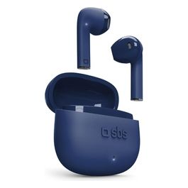TWS One Color Blue Auricolari TWS Base di Ricarica da 300mAh Blu
