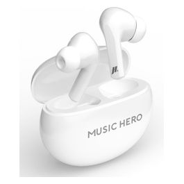X-BEAT Auricolari True Wireless Bluetooth In-ear Stereo Bianco con Custodia