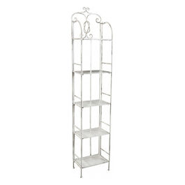 Scaffale Enora 5 Piani Bianco Antico