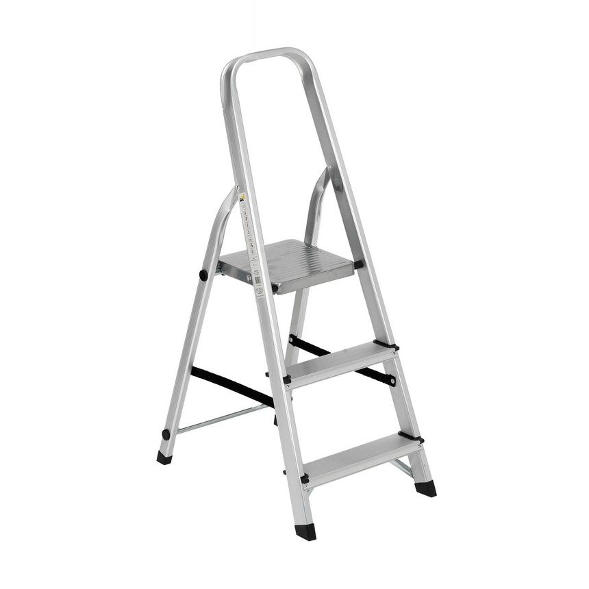 Colombo CLM750002 Sgabello Factotum Grigio 2 Gradini