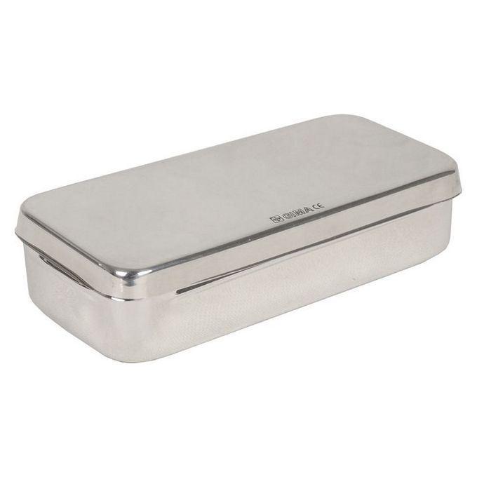 Scatola Acciaio Inox 18X8X4 Cm 1 pz.