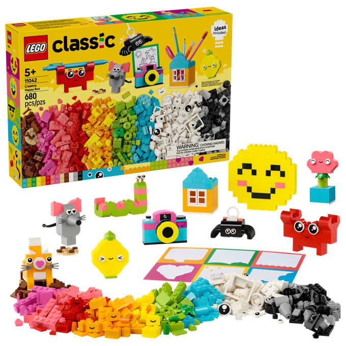 LEGO Classic Scatola della felicita' creativa 11042