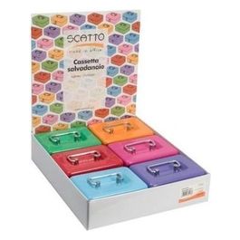 Cassetta Salvadanaio Colori Assortiti