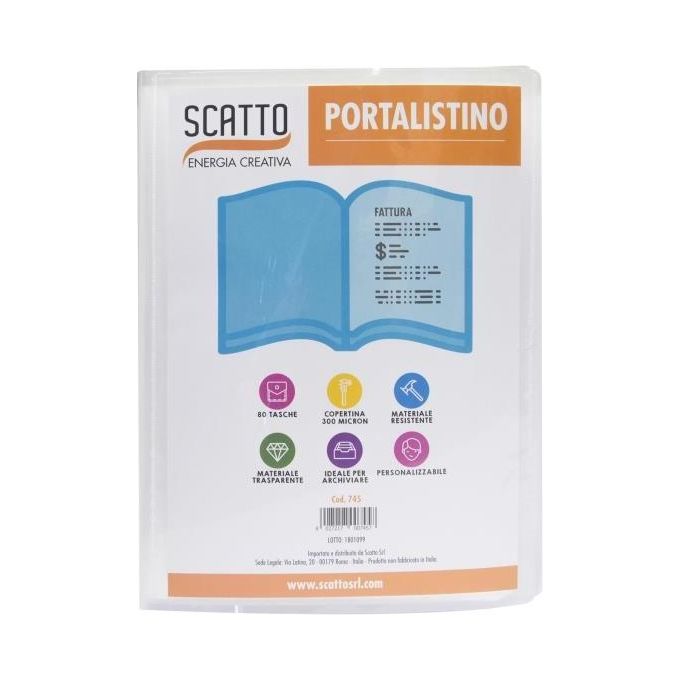 Scatto Portalistino Personalizzabile 40 Fogli