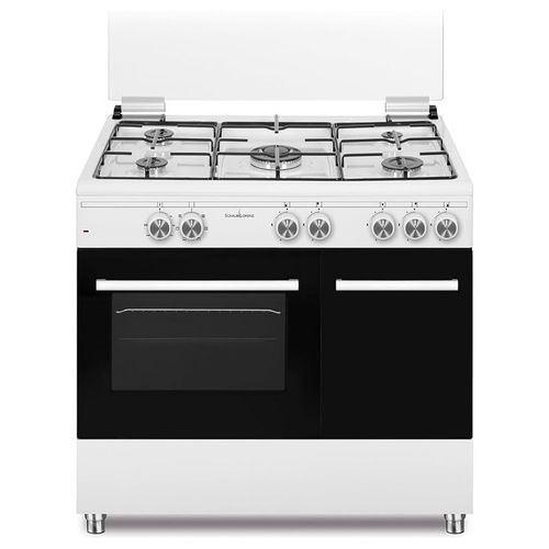 Cucina a Gas 90cm 5 Fuochi Forno Elettrico