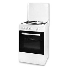 Schaub-Lorenz SS450EW Cucina a Gas 4 Fuochi 50x50cm con Forno Elettrico Bianco