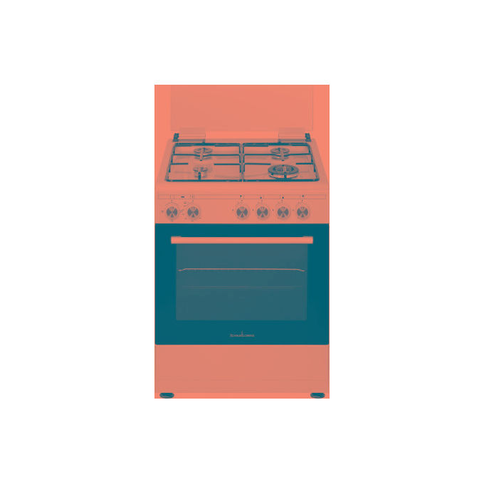 Schaub Lorenz SS461GEW Cucina 60x60cm con Forno a Gas
