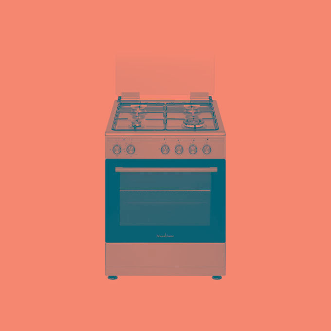 Schaub-Lorenz SS450GEW Cucina a Gas 4 Fuochi 50x50cm con | Yeppon