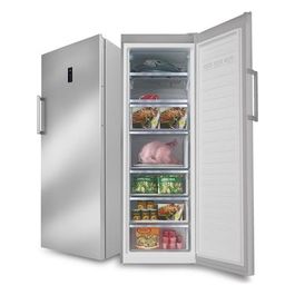 Schaub-Lorenz SSCVND300X Congelatore Verticale Capacita' Lorda 300 Litri Colore Acciaio Inox Classe Energetica F