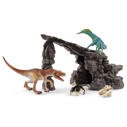 Schleich 2541461 - Dino Set With Cave