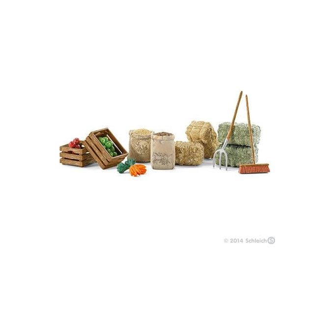 Schleich 2542105 - Set Per Foraggiamento