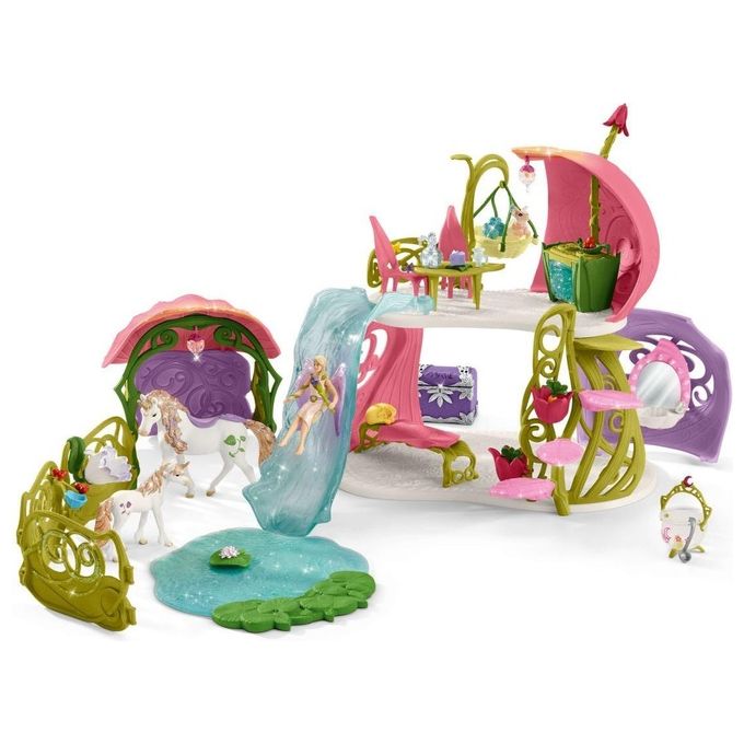 Schleich 2542445 - Schleich Flower House With Lake + Stable