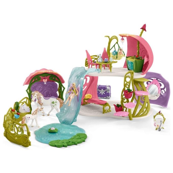 Schleich 2542445 - Schleich Flower House With Lake + Stable