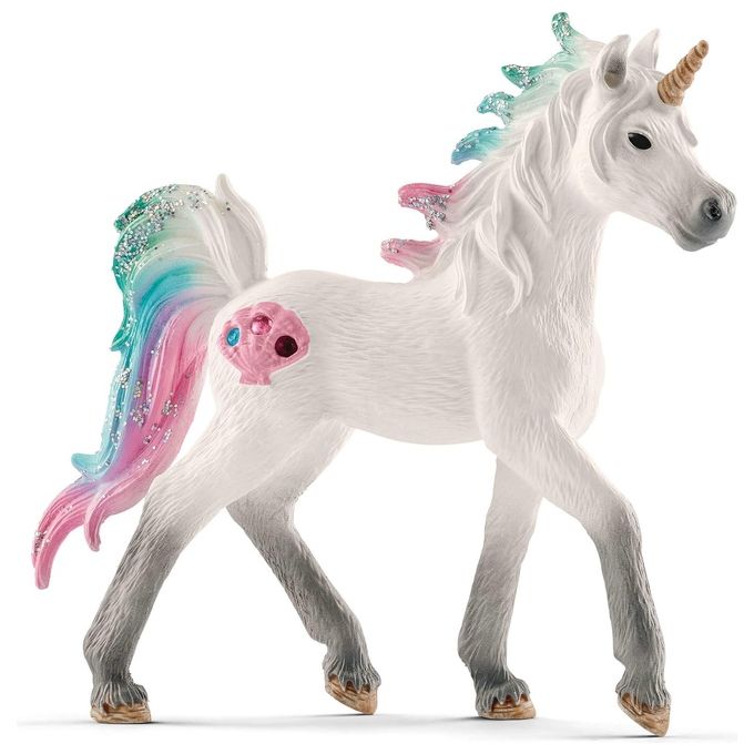 Schleich 2570572 - Unicorno Di Mare. Puledro