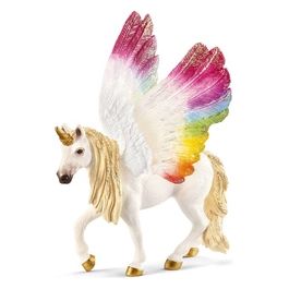 Schleich 2570576 - Unicorno Arcobaleno Alato