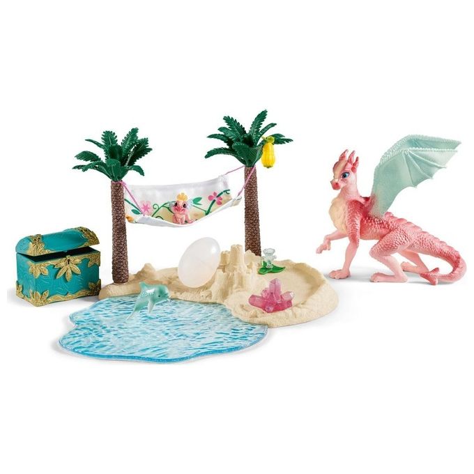 Schleich Bayala Dragonisland con Tesoro
