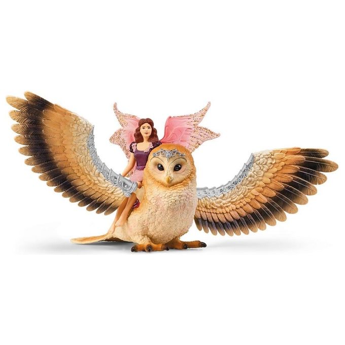 Schleich Bayala Fairy in Flight on Glam-Owl