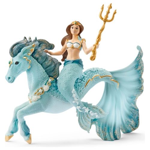 Schleich Bayala Mermaid Eyela on Underwater Horse