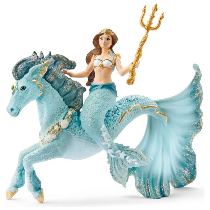 Schleich Bayala Mermaid Eyela on Underwater Horse