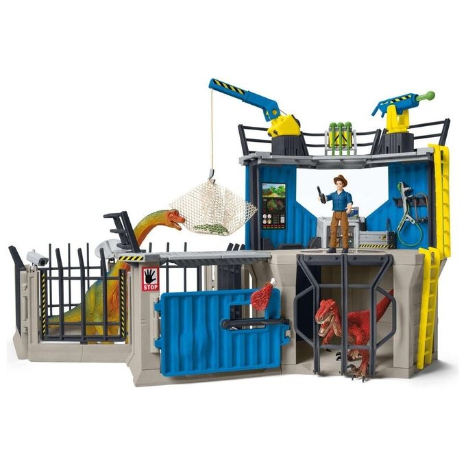 Schleich Dinosaurs Stazione di Ricerca Dinosauri Blue Box
