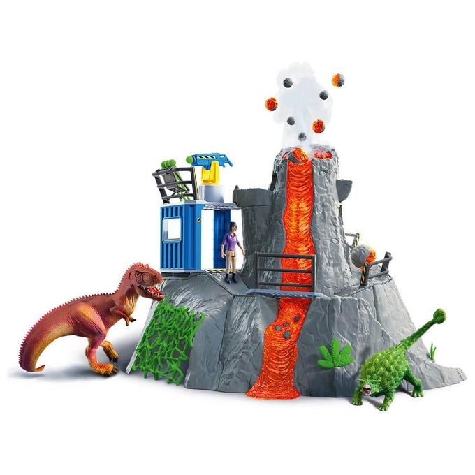 Schleich Dinosaurs The Large Volcano Expedition