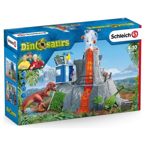 Schleich Dinosaurs The Large Volcano Expedition