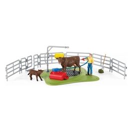 Farm World 42529 Zona Lavaggio con Mucche