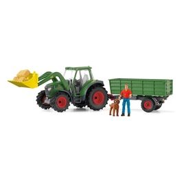 Schleich Farm World Trattore con Rimorchio