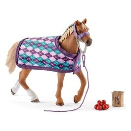 Schleich Horse Club Purosangue Inglese con Coperta