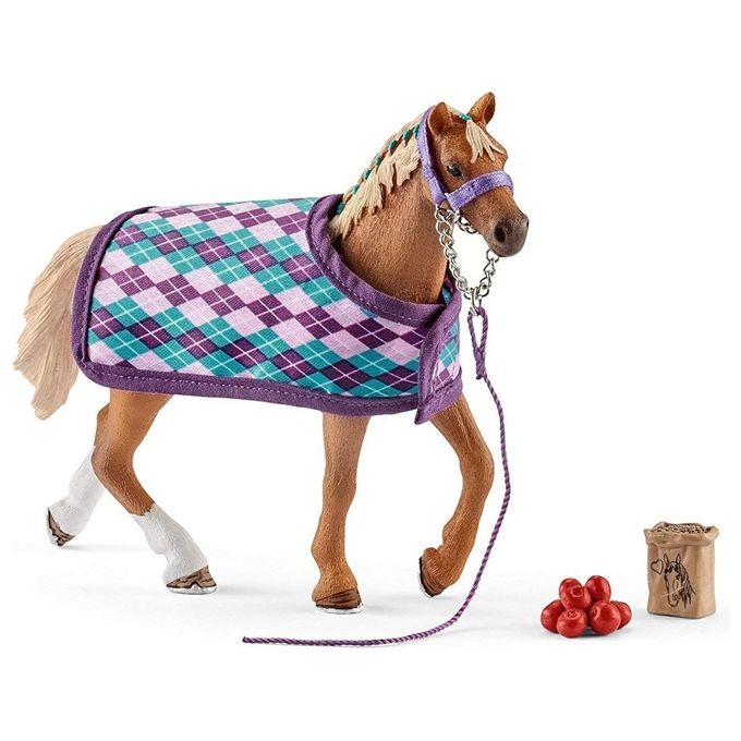 Schleich Horse Club Purosangue Inglese con Coperta