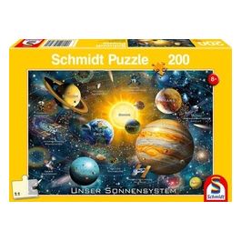 Schmidt Puzzle da 200 Pezzi Il Nostro Sistema Solare