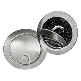 30IX05 1 Tappo Space Inox Universale per Tutti i Lavelli Inox/Nautilus/Cristadur Premium