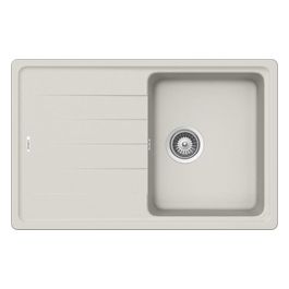 ELED100SA16 Element D100s Lavello 1 Vasca  Gocciolatoio Reversibile 780x500 New Alumina