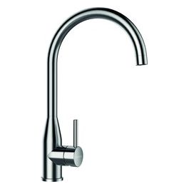 Schock Kavus 559000EDM Miscelatore in acciaio inox massiccio canna alta curvata