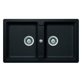 PRIN200EAP51 Primus N200e Lavello 2 Vasche Uguali 860x500mm Antracite