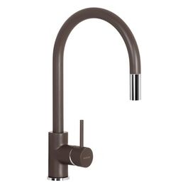 SXSTAR63 Aquastar Miscelatore con Doccetta Estraibile Saving Apertura 90 Gradi Mocha