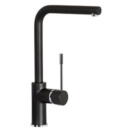 SXTREN84 Aquatrend Miscelatore con Canna Alta a Ponte Nero Puro