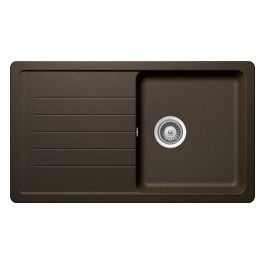 TOLD100A87 Toledo D100 Lavello 1 Vasca  Gocciolatoio Reversibile 860x500mm Bronze