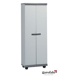 SCIK ECO (MULTIUSO MODULARE) - MOBILE H. 170 CON MENSOLE - COLORE: GRIGIO / GRIGIO SCURO
