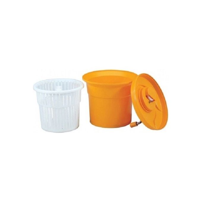 Greenmatic Scolaverdure in plastica arancione 12 litri