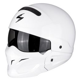 Scorpion Casco Jet e integrale EXO-COMBAT Bianco Lucido M